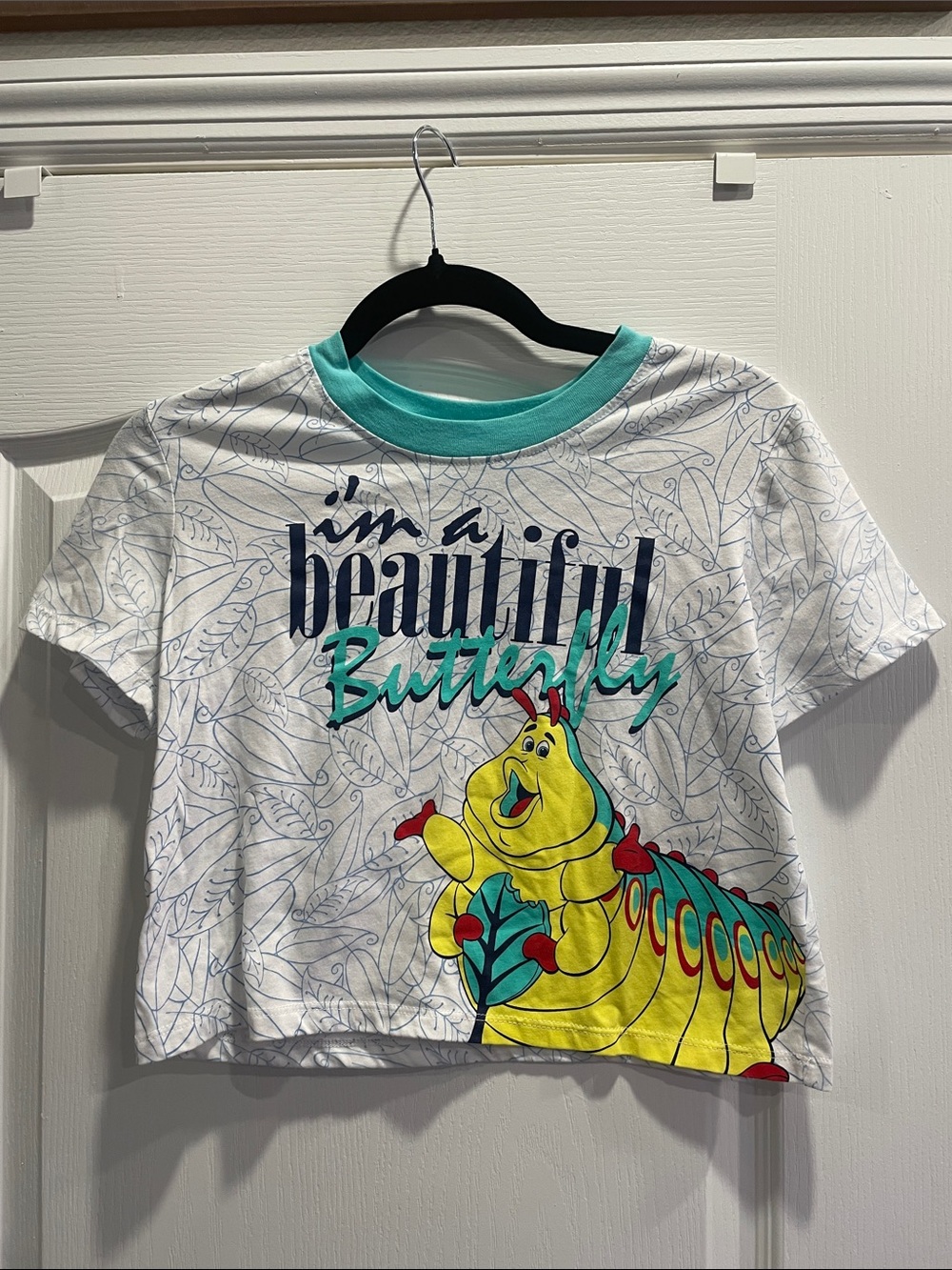 WDW Women’s XS A Bug’s Life Heimlich Disney “I’m a Beautiful Butterfly”